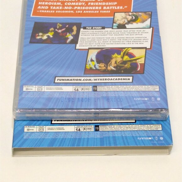 My Hero Academia: Two Heroes DVD Full Length Feature Film (2018) (MHA) NWT - Picture 5 of 5